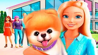 Играю и ухаживаю за мимишным пушистым щенком в детской игре