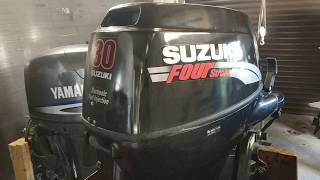 Suzuki DF 30 гидроподъем