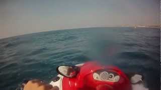 Island Crete 2012 - Riding on Jet ski / Остров Крит 2012 - Гидроцикл