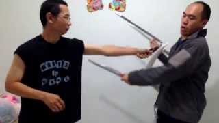 Self Defense - Turning Chair into Weapon