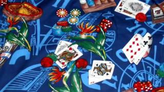 Hawaiihemd / Hawaii Hemd "Casino Night"