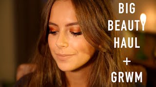 Big Beauty Haul/Unboxing + GRWM! | sunbeamsjess