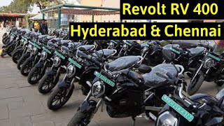 Electric Vehicles News 70 Revolt RV 400 Hyderabad & Chennai, Electric Bus Mumbai