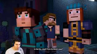"LETI SAMO LETI!!!" - Minecraft Story Mode FINALE part 2.