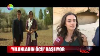 Yılanların Öcü setinden özel görüntüler Show TV Ana Haber Bülteninde!