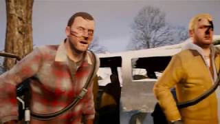 Ограбление банка - Первые подвиги в мире GTA5 #1 - Grand Theft Auto V