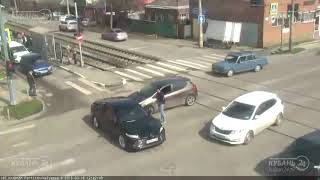 ДТП на ул. Красных партизан и ул. Каляева 18.03.2019