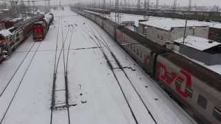 ЭП1М-752 с поездом №306С Сухум - Москва Курская