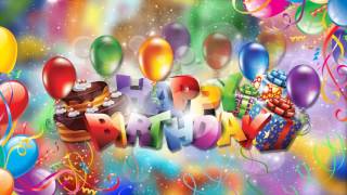 Футаж-заставка для видеомонтажа HD. Happy Birthday!!!!!!