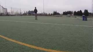 Flying Hoverthings.com Flip FPV Quadcopter with GoPro HD Hero