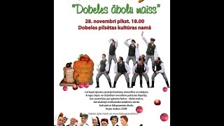 „Visi uz krogu!” jeb „Dobeles ābolu maiss 2015”  Koncerts Dobeles pilsētas kultūras namā 2015.11.28
