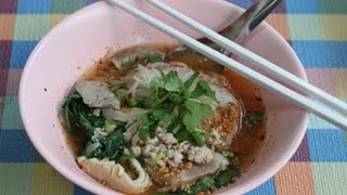 ร้านมานา ร้านก๋วยเตี๋ยวหมูต้มยำสุดอร่อย แนะนำต้องมากิน ร้านอาหารอร่อยกรุงเทพ Bangkok
