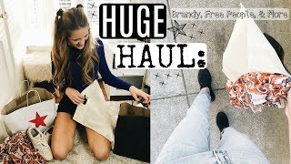 HUGE HAUL! Brandy Melville, Nike, Free People + MORE!