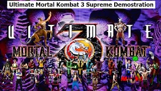Ultimate Mortal Kombat 3   Supreme Demostration