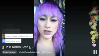 Daizha Morgann - Post Tattoo Sesh