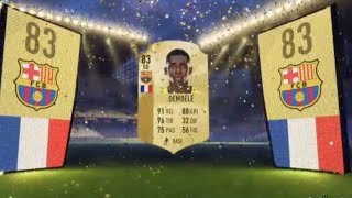 Fifa 18 FUT Spacchettamento, ho trovato Dembele 83