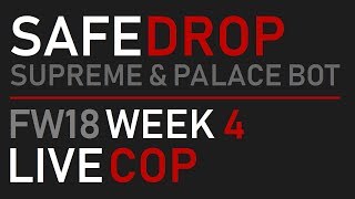 SafeDrop - FW18 Week 4 (CDG) LIVE COP | Supreme & Palace Bot