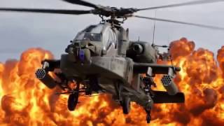 Cận cảnh trực thăng Apache của Mỹ tiêu diệt phiến quân Taliban tại Afghanistan