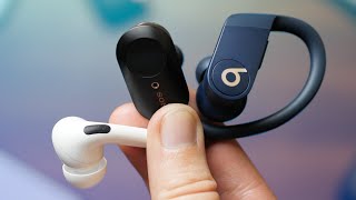 AirPods Pro vs Sony WF-1000xm3 vs Powerbeats Pro : que choisir ?