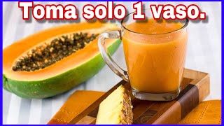 Solo toma 1 vaso por día Limpia el Colón y baja de peso muy Rápido.