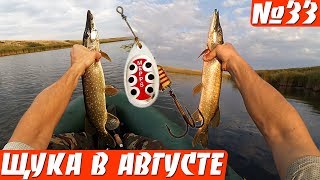 Ловля щуки на лучшую вертушку Мepps Aglia