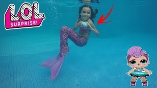 SEREIA LÍVIA ABRINDO BONECA LOL SURPRESA - Série 2 Onda 2