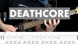 Мощный Deathcore на гитаре от All Shall Perish
