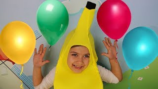 Веселые игры с Воздушными Шариками от Эмилюши