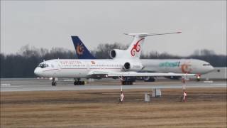 Kyrgyzstan Tupolev TU-154M takeoff at München, (MUC/EDDM)