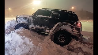 Снег в Одессе, встреча Toyota FJ Cruiser, спасение Gallopera, бездорожье, Off Road, 4х4,