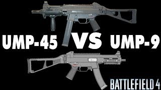 Battlefield 4 Weapon Showdown | UMP-45 vs UMP-9