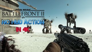 Battlefront 2: No HUD Multiplayer Gameplay - Ultra Settings 4K