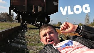 VLOG: ЛЕГ ПОД ПОЕЗД!