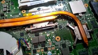 Материнская плата ноутбука ASUS K53SV. Диагностика стандартных для платформы неисправностей.