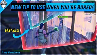 New Pyramid Trick To Use When You're Bored! (Advanced Fortnite Scrim Tips)