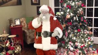 Santa Caught On Tape (Video Of Santa In Your House)