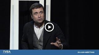 FRANCK DESMEDT DE RETOUR A LA MAISON POUR LA PIECE "VOYAGE AU BOUT DE LA NUIT"
