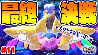 #11 最終決戦【ラスボスはまさかの○○!?】フレンズと共に立ち向かう 星のカービィ　スターアライズ　つちのこ実況