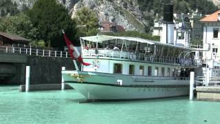 Mit dem historischen Raddampfer BLÜMLISALP über den Thuner See - Teil 2