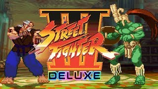 STREET FIGHTER III DELUXE 【MUGEN】  - PC LONGPLAY - Sheng Long (SF3) [NO DEATH RUN] (FULL GAMEPLAY)