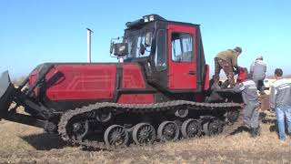 Трактор ТЛ 4 испытания 2019 г на Алтайской МИС