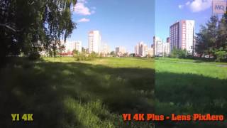 4К съемка с рук. тест объектива PixAero для экшн-камер