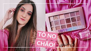 PALETA SOFT NUDE FEELS RUBY ROSE l TUTORIAL MAKE CUT CREASE