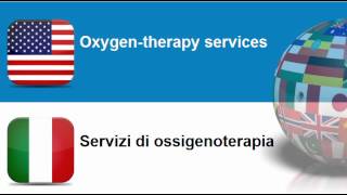 Learn Italian vocabulary #Topic = Hospital and related services