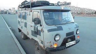 Переезд в Краснодар на УАЗ буханке 2400км