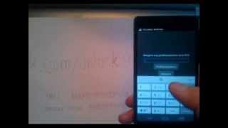Huawei Ascend P6 - Разлочка от оператора, Unlocking