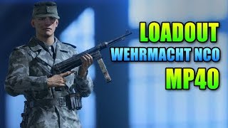 Loadout MP40 Wehrmacht NCO | Battlefield 5