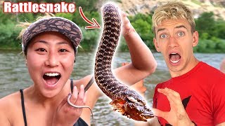 FOUND A RATTLESNAKE!! (VENOMOUS)