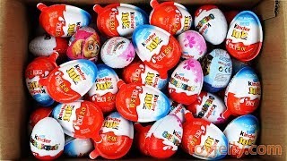 New Super Kinder Joy Surprise Eggs for Boys & Girls Unboxing Play Doh Baby Toy Learn Colors for Kids