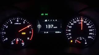 Разгон Kia Optima 2.0 ; 0-213 км/ч